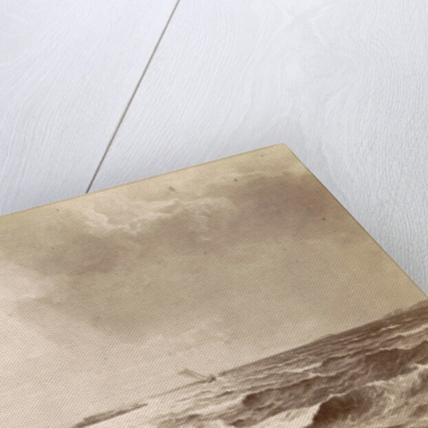 the painting Annalkande Storm: motivate fran Bohulän by Edv. Bergh by Anonymous