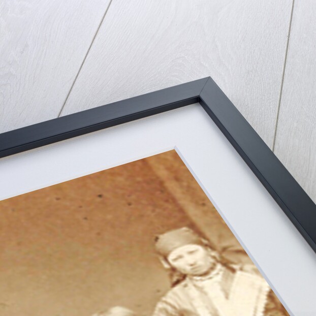 Group portrait of a Russian peasant family Russia by Anonymous