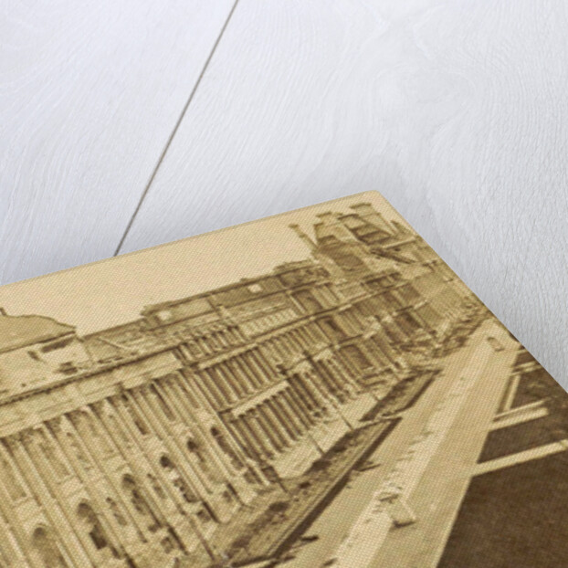 buildings with gardens in Paris, France by Anonymous