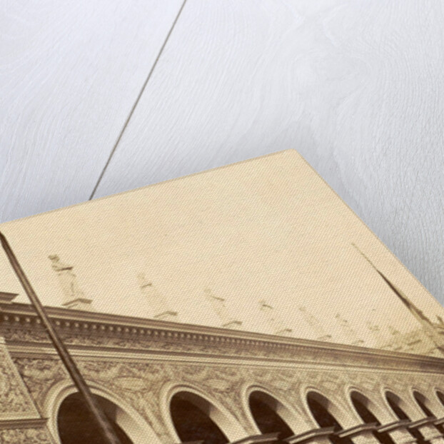 Pavilion at the World Expo in Paris, France in 1889 by Anonymous