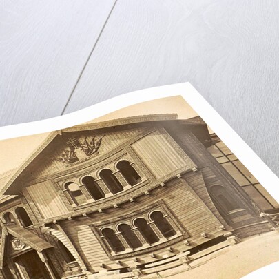 Swedish pavilion at the World Exhibition in Paris, France in 1889 by Anonymous