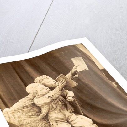 Image 'I'm first sir!' Giovanni Focardi, possibly exhibited at the Paris, France World Exhibition in 1889 by Anonymous