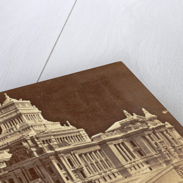 Model of the Palace of Justice in Brussels, Belgium by A. de Blochouse