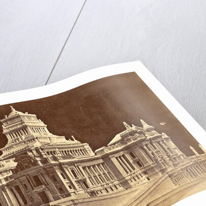 Model of the Palace of Justice in Brussels, Belgium by A. de Blochouse