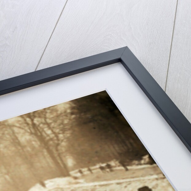 Wilhelmina as a child skating on a frozen pond Reserved for HM the Queen, H. Fuchs by M.M. Couvee