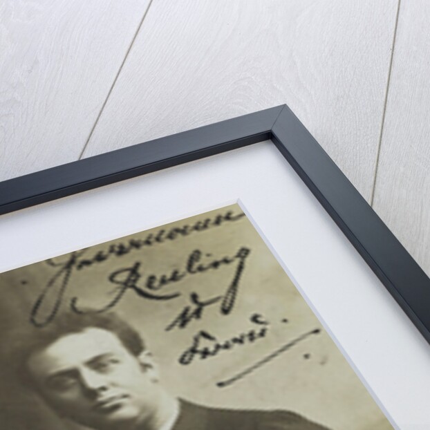 Portrait of opera singer G. Reuling and a man by Anonymous