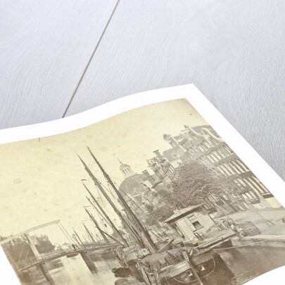 view of the Singel in Amsterdam by Anonymous