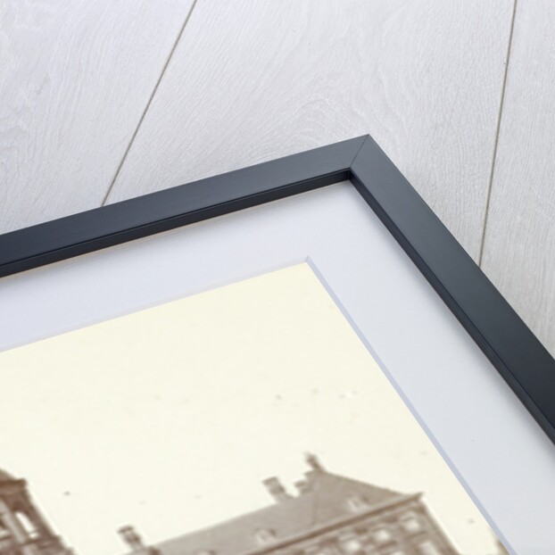 The Royal Palace in Amsterdam before national monument De Eendracht by Anonymous