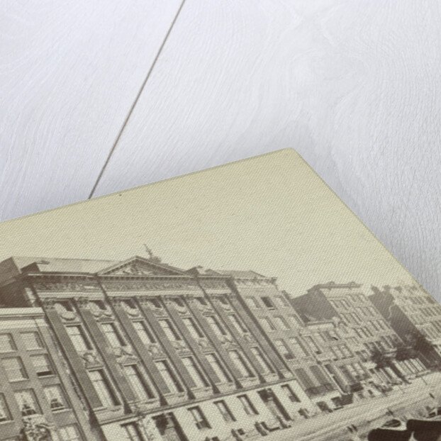 Het Rijksmuseum aan de Kloveniersburgwal in Amsterdam by Andries Jager