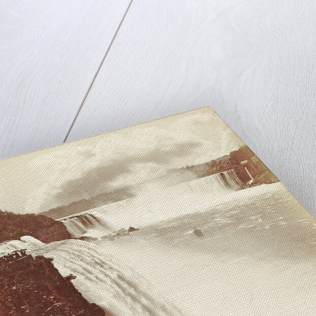 View of Niagara Falls as seen from Prospect Point by Anonymous