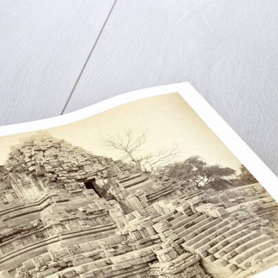 One of the temples of Prambanan Hindu temple complex, Indonesia by Anonymous