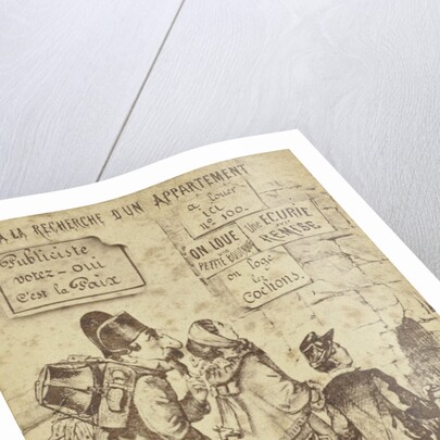 cartoon by Napoleon III: I shall leave with all ... millon, except a million Prussians, I leave by Anonymous