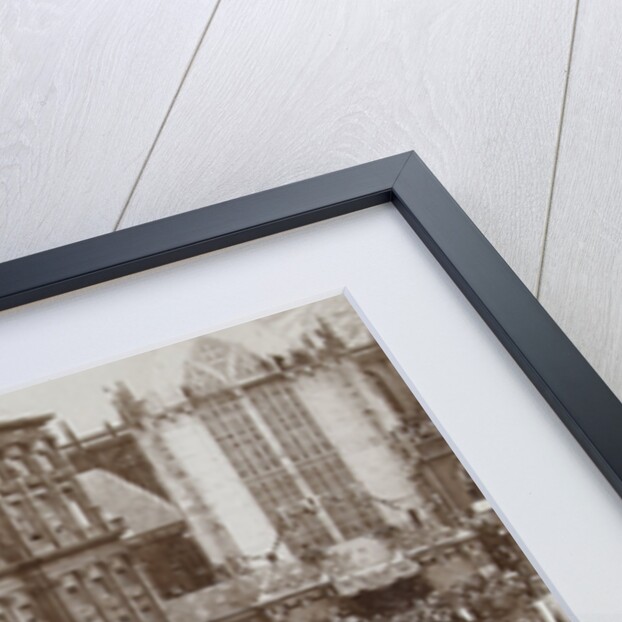 tribute to Wilhelmina, a day for her coronation as Queen at the Royal Palace on Dam Square, Amsterdam by Samuel Herz