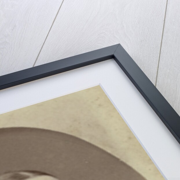Oval studio portrait of woman, bust by W.G. Kuijer