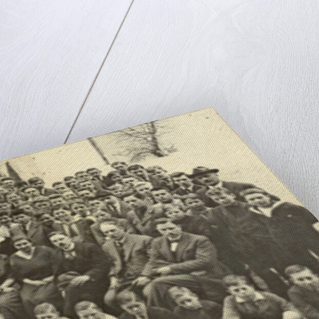 School photo with teachers and students by Anonymous