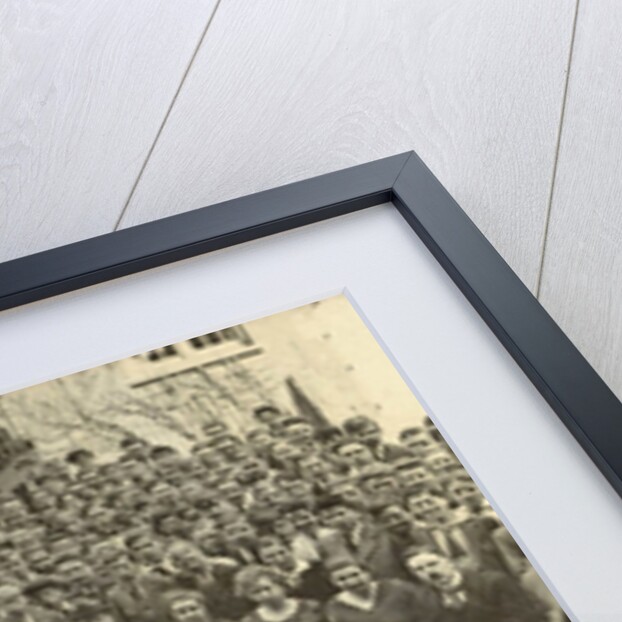 School photo with teachers and students by Anonymous