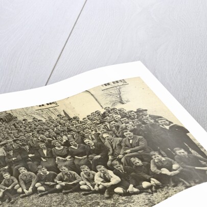 School photo with teachers and students by Anonymous