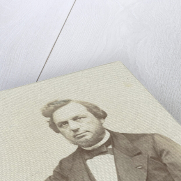 Portrait of F.C. Donders, professor in the Faculty of Medicine at the University of Utrecht by Abraham A. Vermeulen