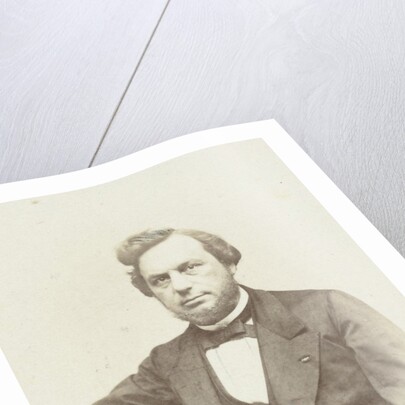 Portrait of F.C. Donders, professor in the Faculty of Medicine at the University of Utrecht by Abraham A. Vermeulen