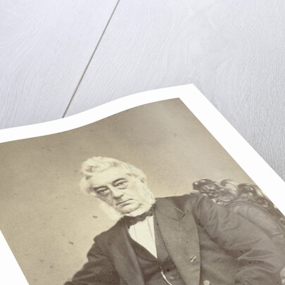 Portrait of F.A.W. Miquel, professor in the Faculty of Mathematics and Physics at the University of Utrecht by A.A. Vermeulen & Co.