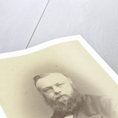 Portrait of C.W. Opzoomer, professor in the Faculty of Philosophy and Letters at the University of Utrecht by Wegner & Mottu