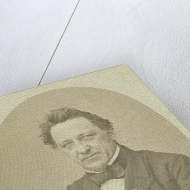 Portrait of J, . Tideman, professor in Amsterdam by Anonymous