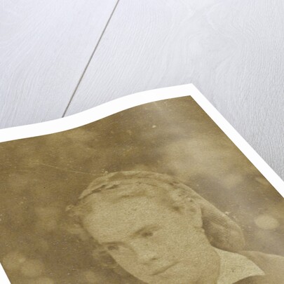 Portrait of a Young Woman with folded hands by Anonymous