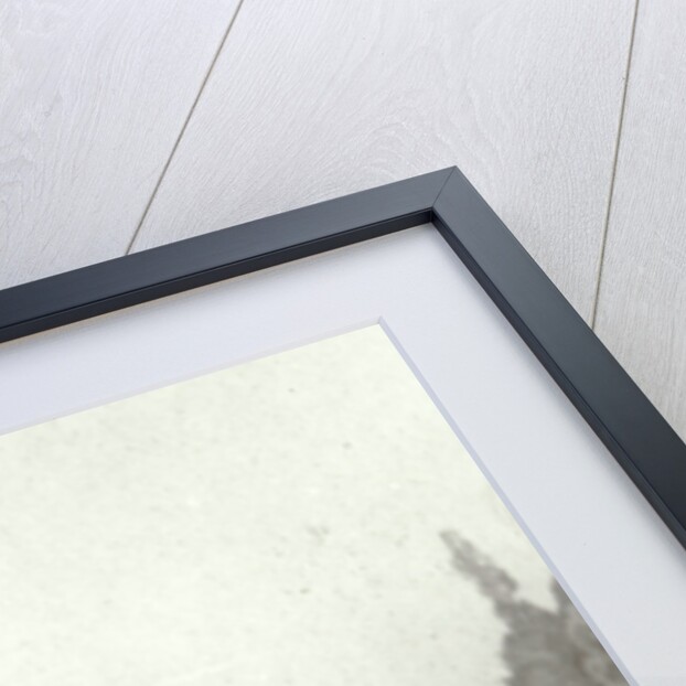 Two women at a stairway on the bank of a river or lake by Anonymous