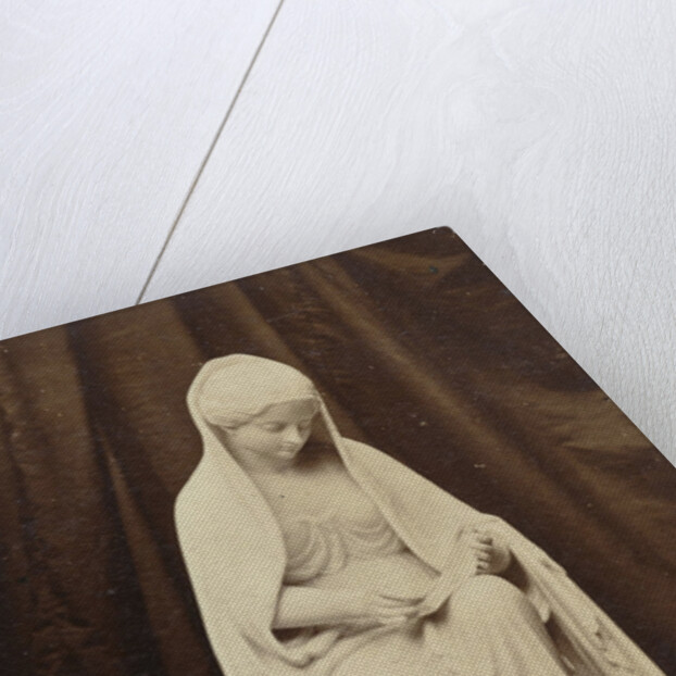 Sculpture of Highland Mary, by Brodie, exhibited at the International Exhibition, London UK 1862 by William England