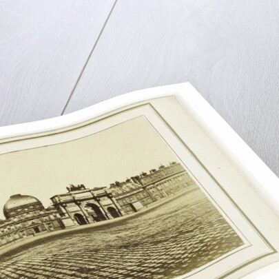 Tuileries et l'Arc de Triomphe du Carousel, Paris, France by Anonymous