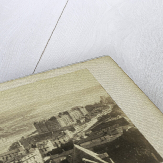 Lyon Jonction du Rhone et de la Saone, France by Fourvières