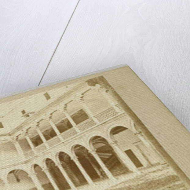 Alcada, Patio del Palacio Episcopal, Spain by J. Laurent