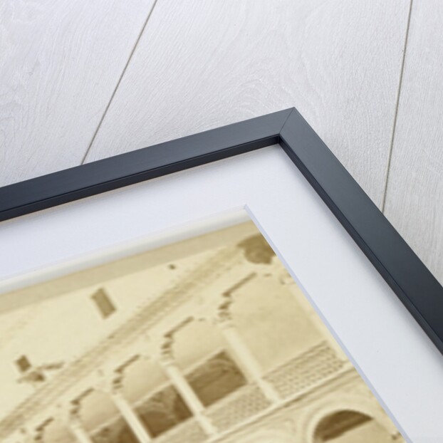 Alcada, Patio del Palacio Episcopal, Spain by J. Laurent