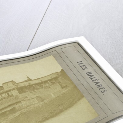 View of town in the Balearic Islands by Léon Pierre Jouvin