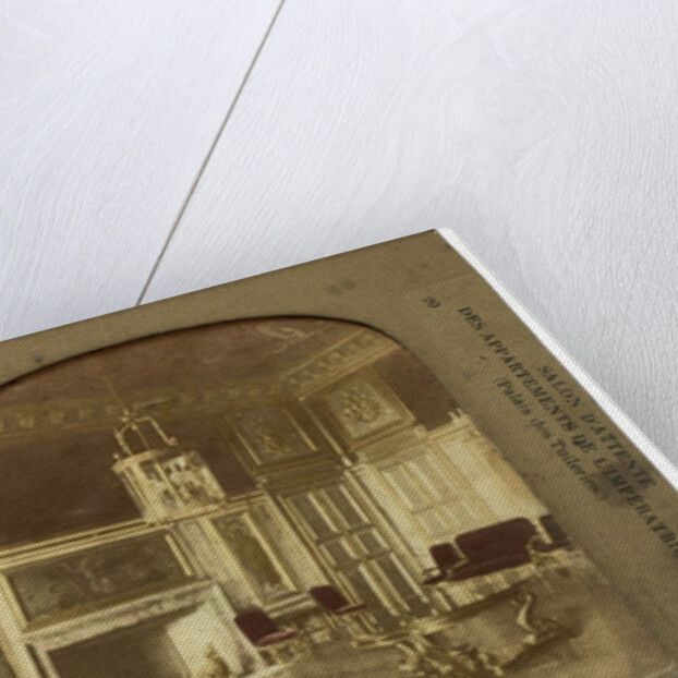 l'Imperatrice homes of Waiting Room Tuileries Palace Paris France by Florent Grau