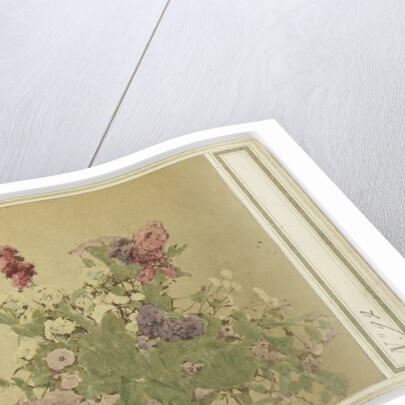 flower still life by Adolphe Braun