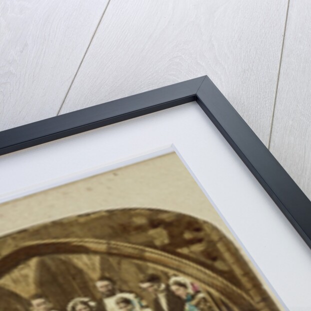 Scene in church wedding ceremony by James Elliott