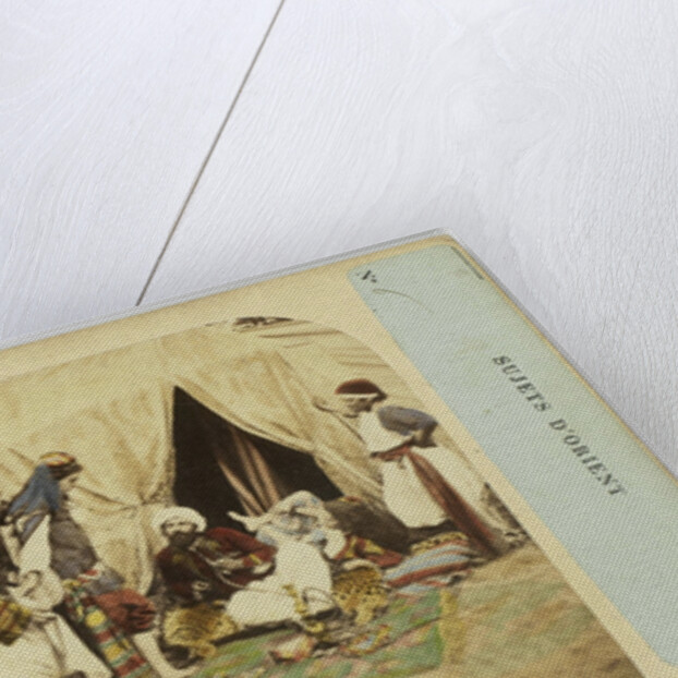 Oriental scene by Henri Tournier