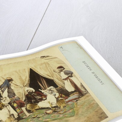 Oriental scene by Henri Tournier