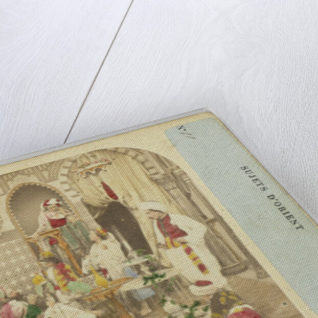 Oriental scene by Henri Tournier