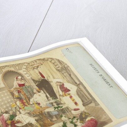 Oriental scene by Henri Tournier