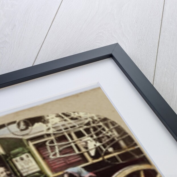 New Omnibus Regulation. Werry sorry'm, but yer l'av to leave yer Krinerline outside (Vide Punch) by Alfred Silvester