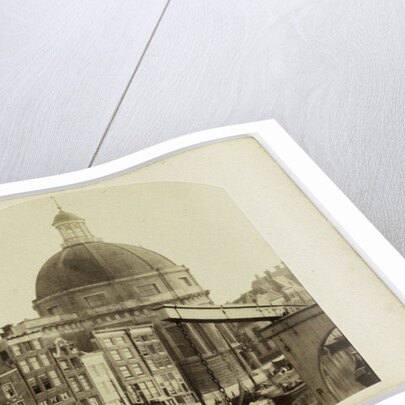 The Lutheran New Church, Luthersche Nieuwe Kerk, on the Singel in Amsterdam Haarlemmersluis by Pieter Oosterhuis