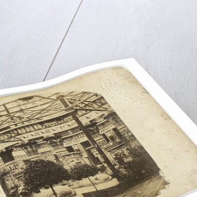 View in the Egyptian Court, Crystal Palace, Sydenham by The London Stereoscopic Company