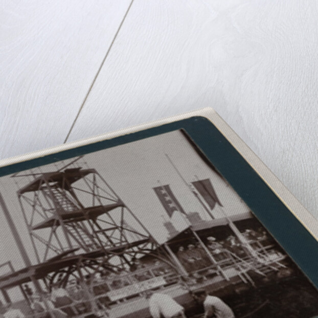 Rowboat in a pool in Amsterdam by Anonymous