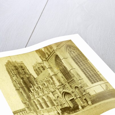 Brussels, Church St. Gudule by Jules Queval