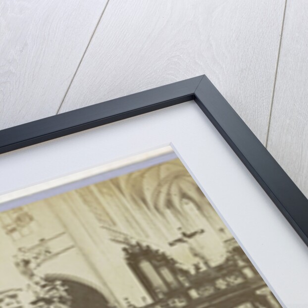 Antwerp Anvers Antwerpen, Church of Saint-Jacques, indoor shooting the pulpit by Jules Queval