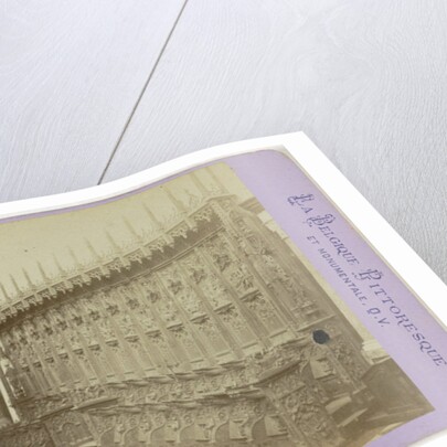 Leuven Louvain, The choir stalls of the church Sainte-Gertrude by Jules Queval