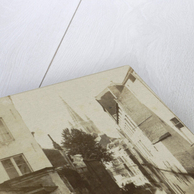 Leuven Louvain, The steeple of the Church of St. Gertrude by Jules Queval