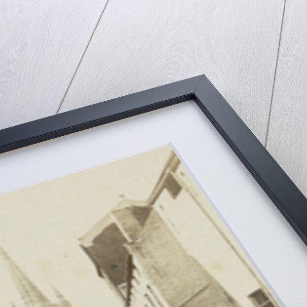 Leuven Louvain, The steeple of the Church of St. Gertrude by Jules Queval